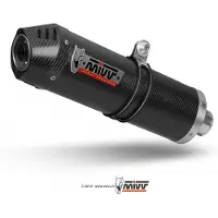 MIVV Oval Yamaha Mt-07/fz-07 2014-24 Y.044.l3c Homologated Full Line System Argenté Homologated