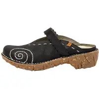 El naturalista Sabots pour Femme NG96 PLEASANT BLACK / YGGDRASIL Couleur Noir