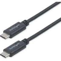 StarTech.com .com Câble USB 2.0 USB-C vers USB-C de 2 m - M/M - Noir - USB-IF