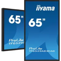 Iiyama TF6539AS-B1AG 163,9cm(64,5") TF6539AS-B1AG 16:9 M-Touch 2xHDMI+DP (Expédition)