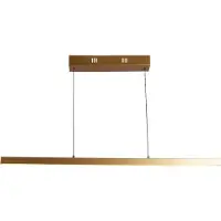 Searchlight Layla LED Suspension avecgestuelle doré 28W 101cm dimmable
