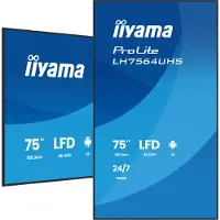 Iiyama Écran LH7564UHS-B1AG 75" 4K Ultra HD