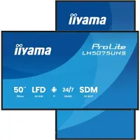 Iiyama Moniteur LH5075UHS-B2AG 49,5" 4K Ultra HD