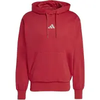 Adidas Essentials Feelcozy Fleece Hoodie Rouge M Homme