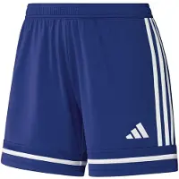 Adidas Femmes, Bas de sport, Squadra 25 Short Femmes (L), Jaune, Bleu