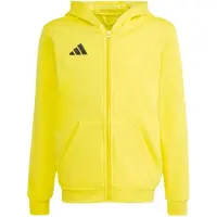 Adidas Entrada 26 Full Zip Sweatshirt Jaune 9-10 Years Enfants