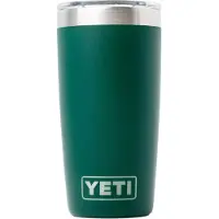 Yeti Rambler Tumbler Cup 10oz Mag Slider Lid, Black Forest Green, tasse thermos avec couvercle, 295 ml