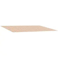 vidaXL Tissu de remplacement pour store bleu et orange 600 x 350 cm en polyester