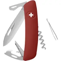 Swiza D03 AM, KNI.0036.1900, Red Helvetix, couteau suisse, 6 outils