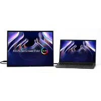 Asus ZenScreen Fold OLED MQ17QH écran plat de PC 43,9 cm (17.3") 2560 x 1920 pixels Quad HD Argent