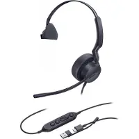 Yealink Headset UH42 Mono UC USB-C/A - Headset - 20 KHz (1308217)