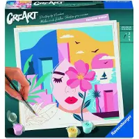 Ravensburger Peinture au Numéro - CréArt - Dreaming Woman - Marion Blanc