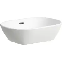 Laufen Vasque LUA 500x355mm avec trop-plein blanc (355 mm, 500 mm)