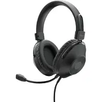 Trust HS-250 Casque Avec fil Arceau Appels/Musique Noir
