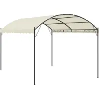 vidaXL Tissu Pavillon Crème