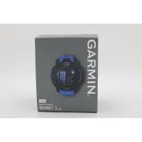 Garmin - Montre GPS connectée - Instinct 3 Amoled 45mm Black/Electric Blue - Noir