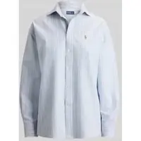 Ralph Lauren Chemisier bleu clair / or / blanc
