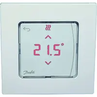 Danfoss Thermostat d'ambiance en applique Icon(TM) avec version à écran LED, en applique