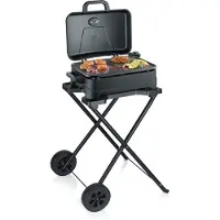 Severin Barbecue électrique sur pieds 2300w noir - - PG8598 -