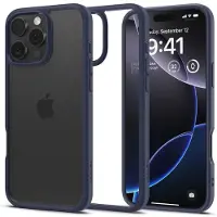Spigen Coque Spigen Ultra Hybrid pour iPhone 16 Pro Max - bleu