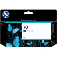 HP 70 (C9458A) - Bleu - Cartouche d'encre