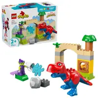 LEGO DUPLO Spidey-Rex vs Goblin - Dinosaure 10463 - Jeu de Construction 25 Pièces pour Enfants dès 2 Ans