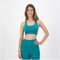 Rogelli TRINITY sports bra turquoise M (M), Turquoise