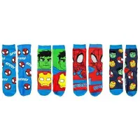 Spidey and his Amazing Friends Unisexe, Chaussettes, Socken Pack 4 Teile Spidey, Multicolore, (paquet de 4, 27 - 30)