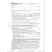 Rnk Formulaire de contrat de location d'appartement - 10 pièces, DIN A4, 210 x 297 mm, 3 B