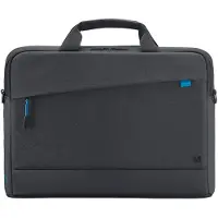 Mobilis TRENDY BRIEFCASE 11-14IN BLACK - 35 RECYCLÉ (14", Universel), Sac pour notebook, Noir