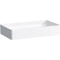 Laufen Living lavabo 60X34 cm en céramique Sapphire sans trou pour robinet et sans trop-plein (340 mm, 600 mm)