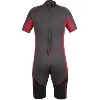 Trespass Shorty à Manches Courtes Avec Fermeture éclair Dans Le Dos Argon 3 Mm