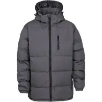 Trespass Clip Down Jacket Gris L Homme