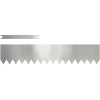 vidaXL Bordure de jardin, 30 pièces, 100 x 0,05 x 20 cm, acier galvanisé