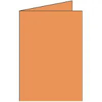 Pollen Clairefontaine Pollen C6 - Clémentine - 110 x 155 mm - 210 g/m² - 25 carte(s) cartes pliées en deux