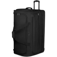 Redolz sac de voyage trolley Duffle Essentials Wheeled Duffle Exp. Black noir 80cm