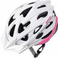 Meteor Drizzle casque de vélo homme femme enfant MTB rollerhelm XL 61-63 cm blanc/rose