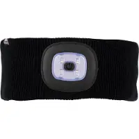 Trespass Hommes, Bandeau, OSTEN LED Stirnband, Noir