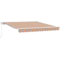 vidaXL Store à rallonge multicolore 300 x 250 x 165 cm