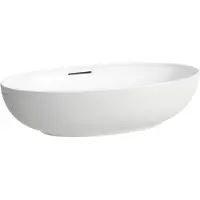 Laufen Il Bagno Alessi Vasque, avec trop-plein, 70x40cm, bonde clic-clac incluse, H8189784001091