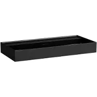 Laufen Kartell lavabo à encastrer, sans trou pour robinet, avec trop-plein, 1000x460mm, H8103370201091