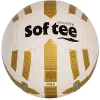Softee Max Hybrid Football Ball Jaune 4