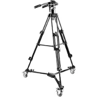 Walimex Trépied vidéo pro walimex EI-9901 + chariot à trépied