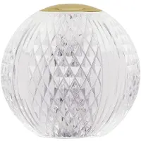 Nova Luce BRILLANTE LED Lampe de table or 1,5W blanc neutre 9x9cm 9522020