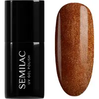 Semilac UV Nail Polish 944 Glazed Cinnamon 7ml (Vernis gel UV)