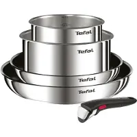 Tefal Ingenio Emotion, ensemble de 5 pièces : poêles de 24 et 28 cm, casseroles de 16 et 20 cm