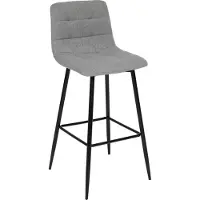 Atmosphera Satz von 2 barhockern "sirac" bernsteinfarben h104cm - Atmosphera créateur d'intérieur