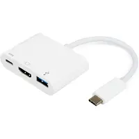 Vivanco VIVancoAdaptateur USB Type C HDMI 3 en 1