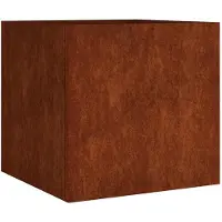 vidaXL Jardinière 40x41x40 cm acier corten