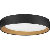 Lyora Plafonnier Stake noir Ø 45cm